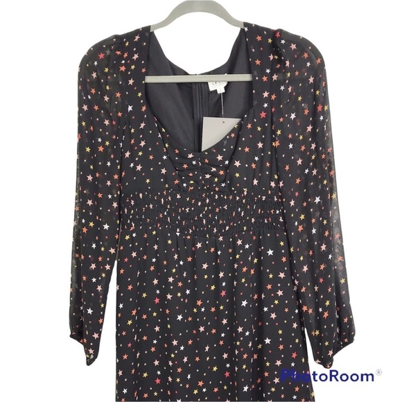 Le Lis Starry Nights black midi dress from Stitchfix size S NWT - Picture 5 of 10